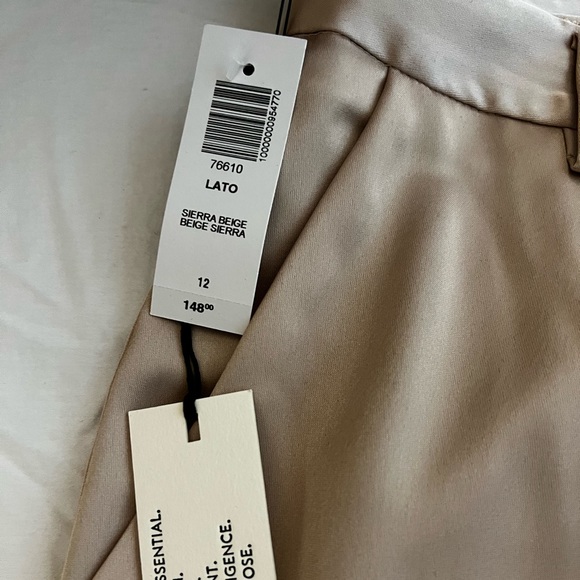 Babaton satin pants - Picture 1 of 2